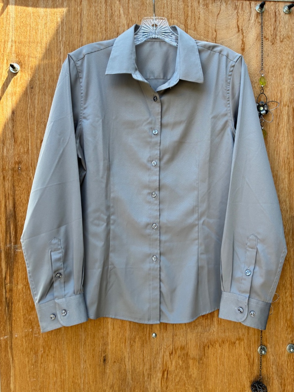 J.VER ~ Silver Blouse ~ Women's (M)